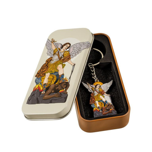 Llavero religioso Multicolor