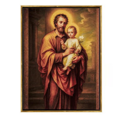 Cuadro religioso Multicolor