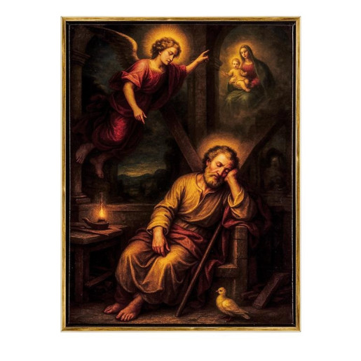 Cuadro religioso Multicolor