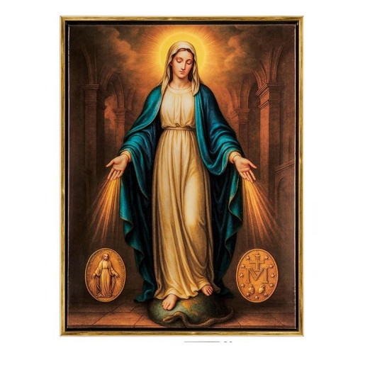 Cuadro religioso Multicolor