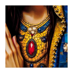 Set 2 cuadros religiosos Multicolor