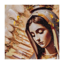 Set 2 cuadros religiosos Multicolor