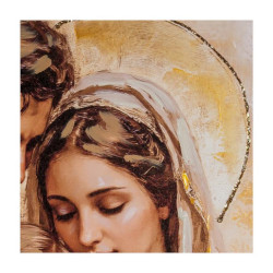 Set 2 cuadros religiosos Multicolor