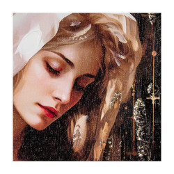 Set 2 cuadros religiosos Multicolor