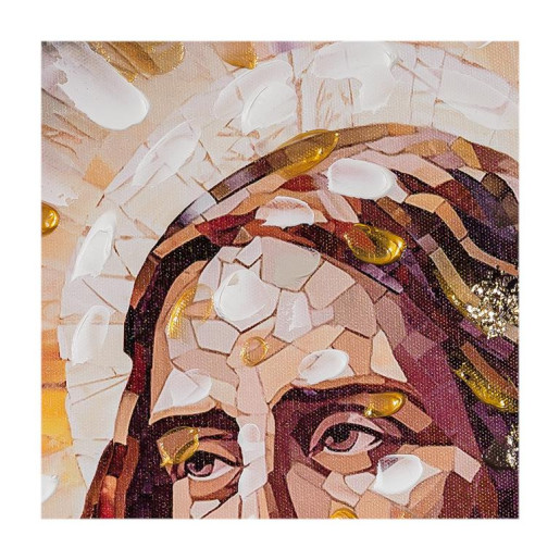 Set 2 cuadros religiosos Multicolor