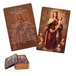 Caja de 60 estampitas Multicolor