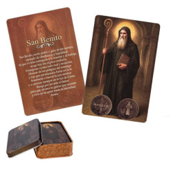 Caja de 60 estampitas Multicolor