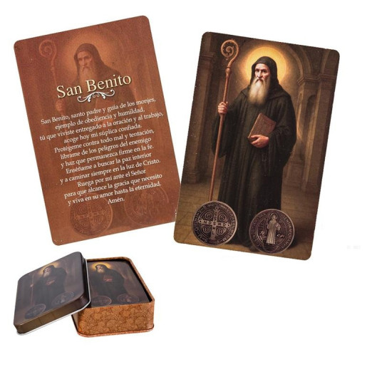 Caja de 60 estampitas Multicolor