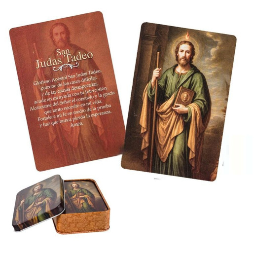 Caja de 60 estampitas Multicolor