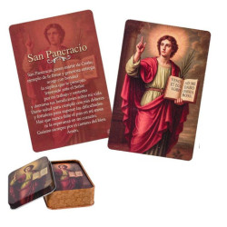 Caja de 60 estampitas Multicolor