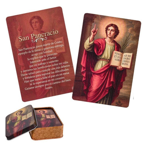 Caja de 60 estampitas Multicolor