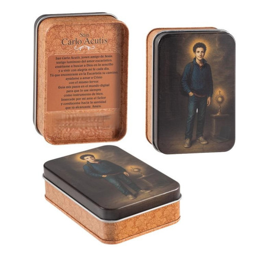 Caja de 60 estampitas Multicolor