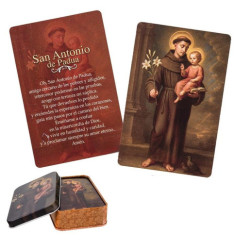 Caja de 60 estampitas Multicolor