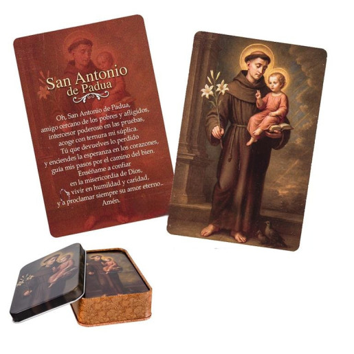 Caja de 60 estampitas Multicolor