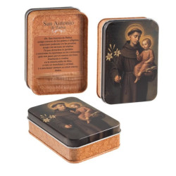 Caja de 60 estampitas Multicolor