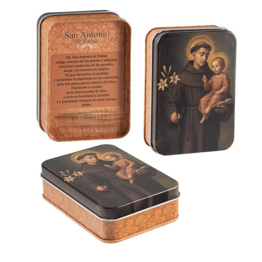 Caja de 60 estampitas Multicolor