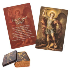 Caja de 60 estampitas Multicolor