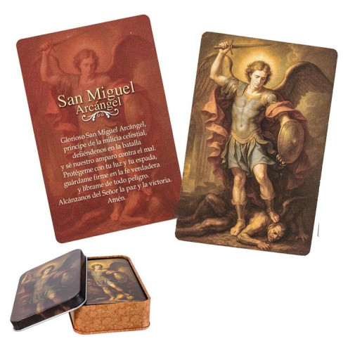 Caja de 60 estampitas Multicolor