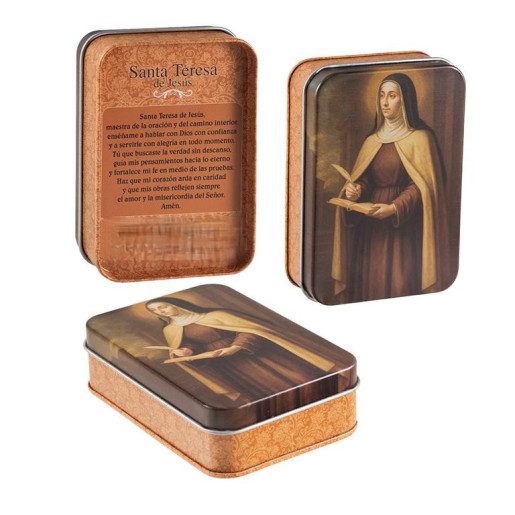 Caja de 60 estampitas Multicolor