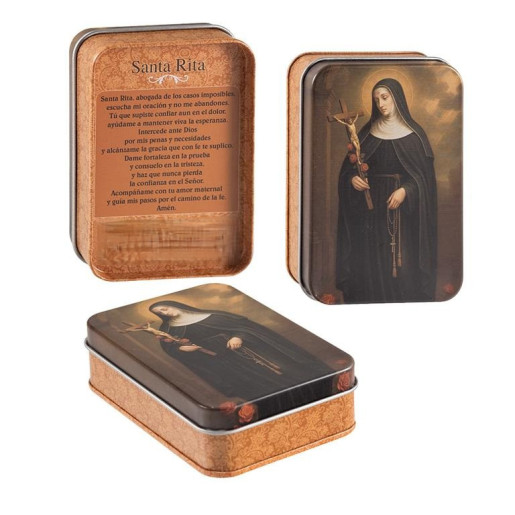 Caja de 60 estampitas Multicolor