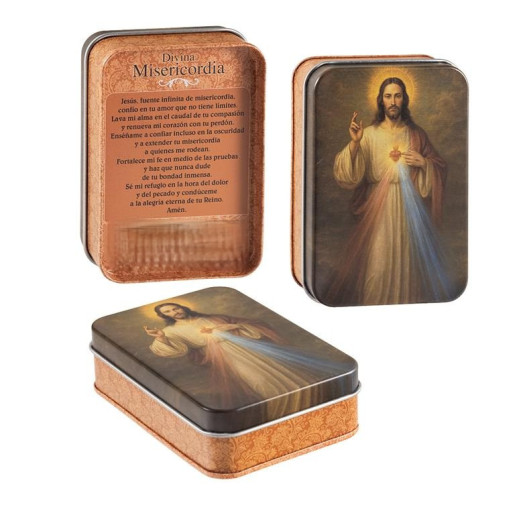 Caja de 60 estampitas Multicolor