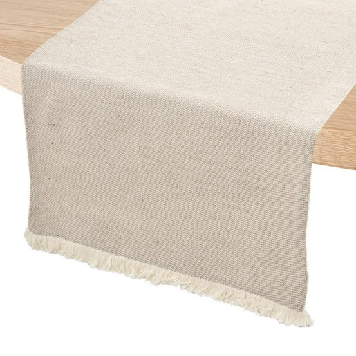 Camino de mesa crudo