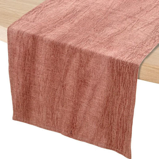 Camino de mesa burdeos