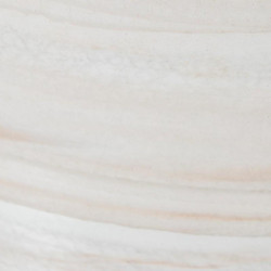 Jarron blanco y beige brillo