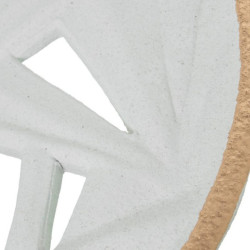 Centro mesa blanco arena y dorado