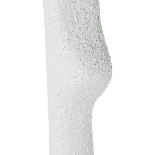 Figura pierna mujer blanco arena y dorado