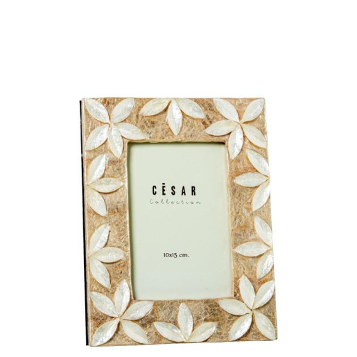 Portafotos natural y tostado