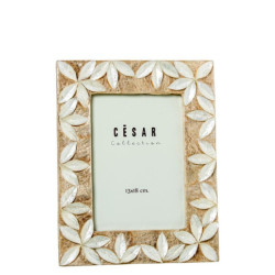 Portafotos natural y tostado