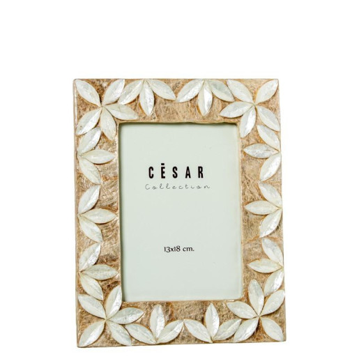 Portafotos natural y tostado