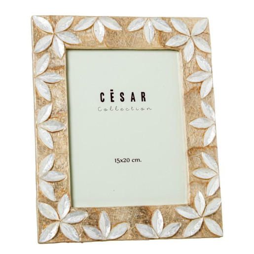 Portafotos natural y tostado