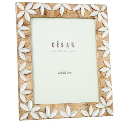 Portafotos natural y tostado