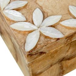 Set 2 cajas natural y tostado