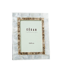 Portafotos natural y tostado