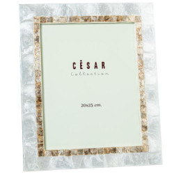 Portafotos natural y tostado