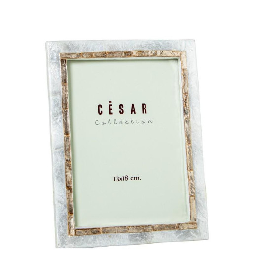 Portafotos natural y tostado