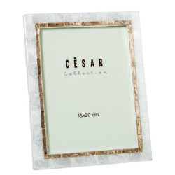 Portafotos natural y tostado