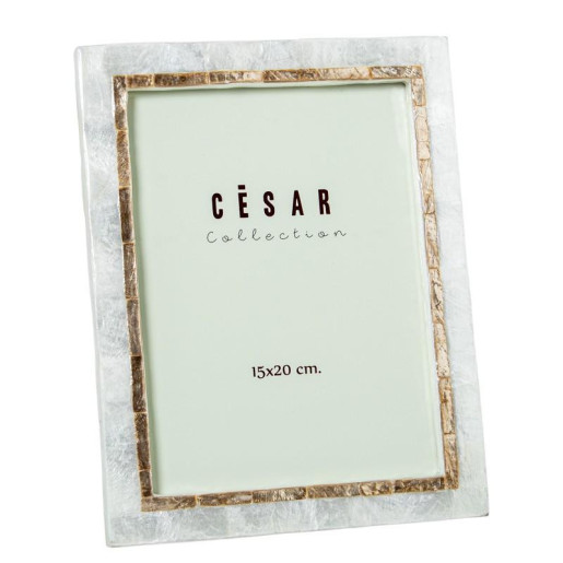 Portafotos natural y tostado