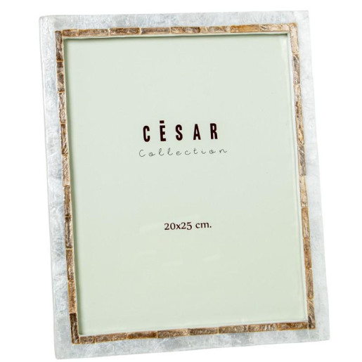 Portafotos natural y tostado