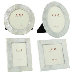 Set 4 portafotos natural