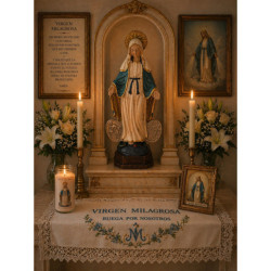 Virgen Milagrosa 20 cm