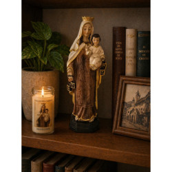 Virgen del Carmen 20 cm