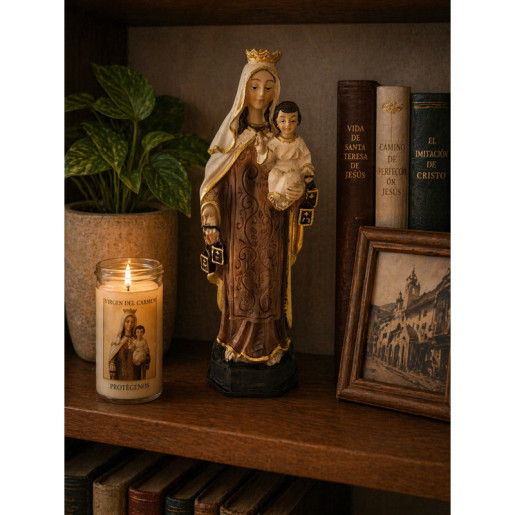 Virgen del Carmen 20 cm