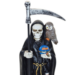 Santa Muerte Negra 20 cm