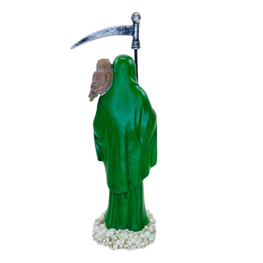 Santa Muerte Verde 20 cm