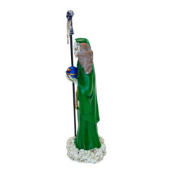 Santa Muerte Verde 20 cm