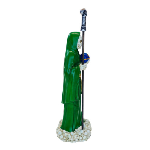 Santa Muerte Verde 20 cm